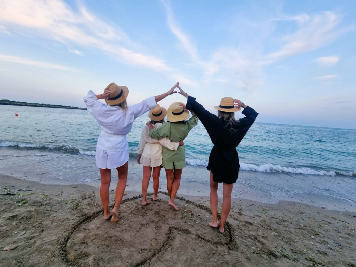 Set pânză topită crem [7]