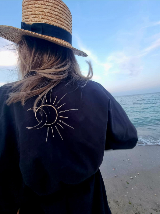 Set pânză topită negru [5]