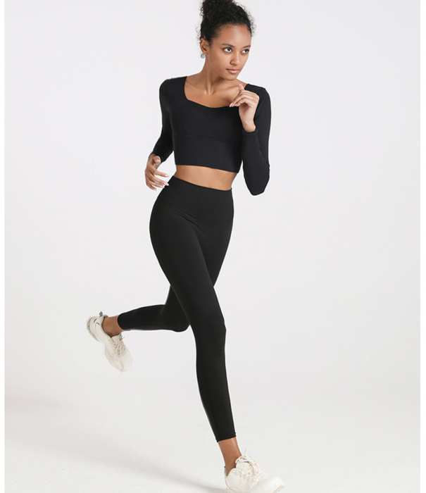 Set yoga colanti+ bluza maneca lunga [5]