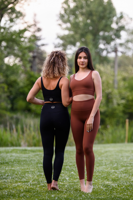 Set yoga moale la atingere maro NOU [6]