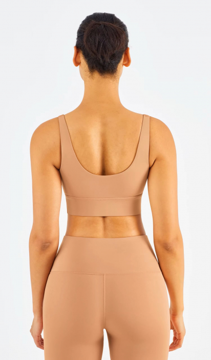 Set yoga moale la atingere maro deschis [5]