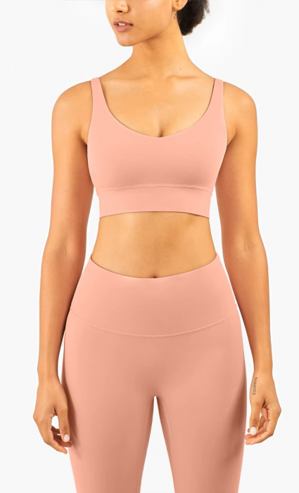 Set yoga moale la atingere roz piersica [2]