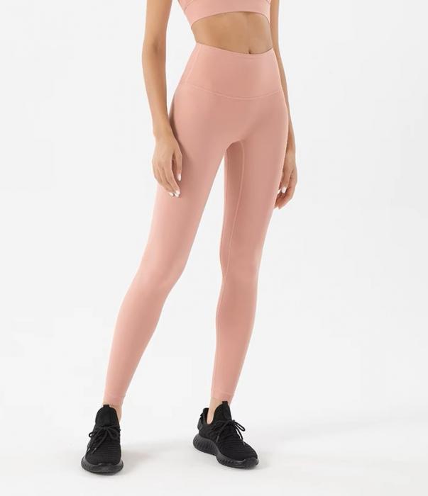 Set yoga moale la atingere roz piersica [4]