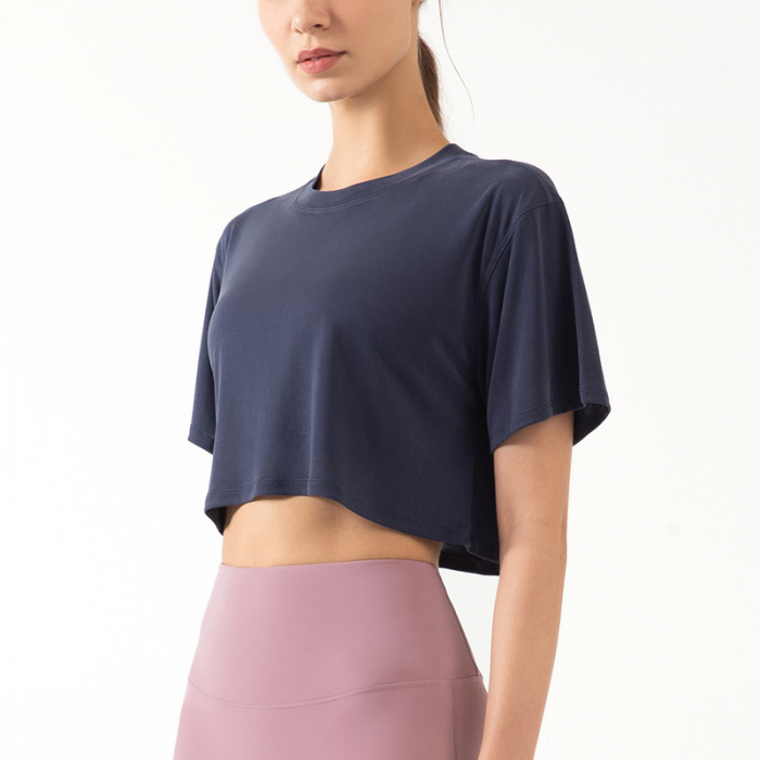 Top crop modal bleumarine [1]