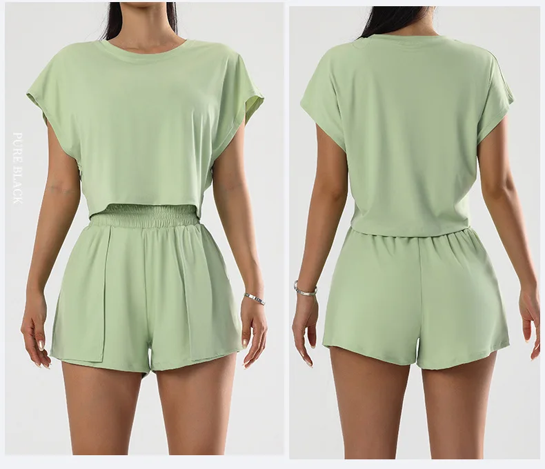 Tricou cropp top verde lime [3]