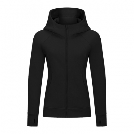 Hanorac gros bumbac negru [1]