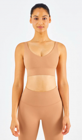 Set yoga moale la atingere maro deschis [1]