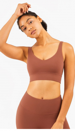 Moale la atingere - Set yoga moale la atingere maro NOU