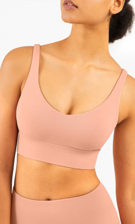 Moale la atingere - Set yoga moale la atingere roz piersica