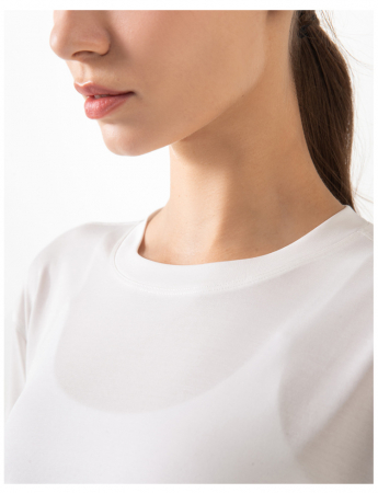 Bluze sport - Tricou crop modal ivoar