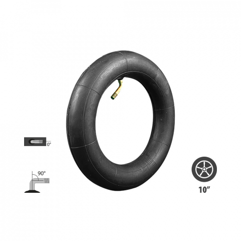 Cauciucuri trotinete electrice - Camera trotineta electrica 10 X 2.5 cu valva 0 X 90°