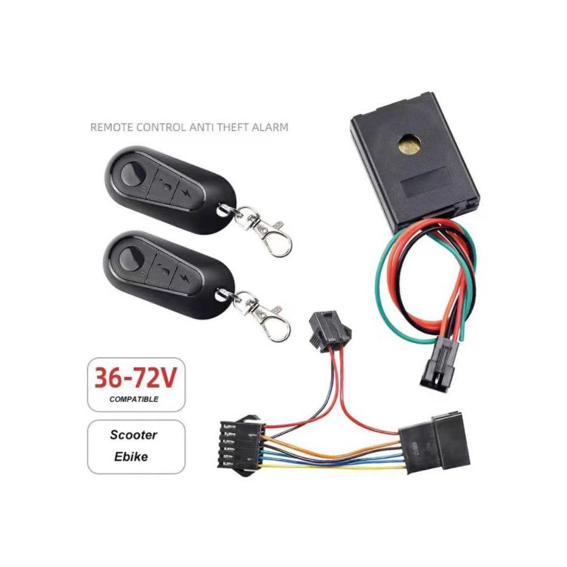Alarma Antifurt Universala 36V-72V – Instalare Rapida mufa SM – Trotineta / Bicicleta Electrica [0]
