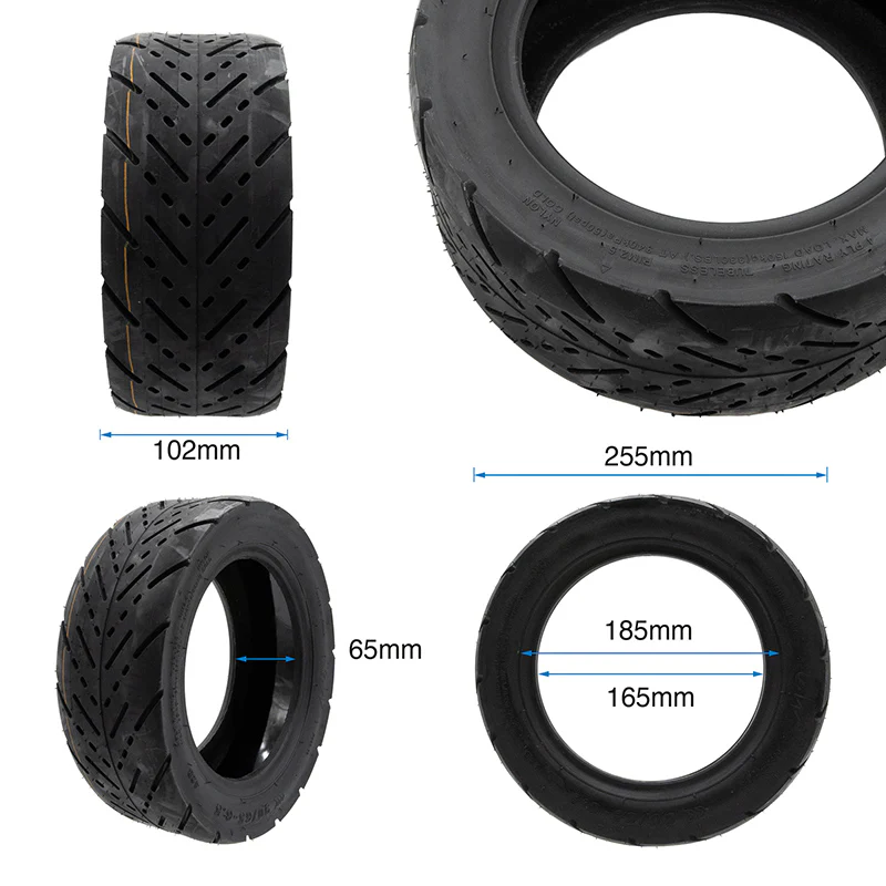 Cauciuc Tubeless cu Gel Anti-Pana 90/65-6.5 (11x3.50) PANTHERURBAN [2]