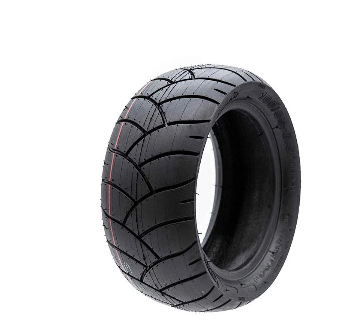 Anvelopă / Cauciuc Tubeless 100/55-6.5 pentru Trotinetă Electrică – Profil Lat Fără Cameră [0]