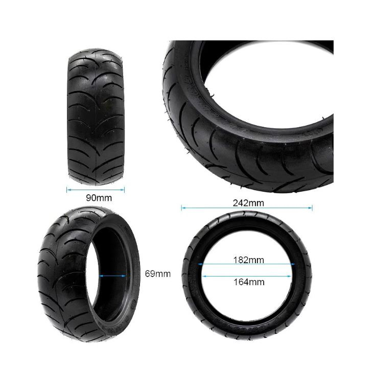 Cauciuc Tubeless 85/65-6.5 KuKirin G2 / G2 Master - Anvelopa Performanta Sosea [1]