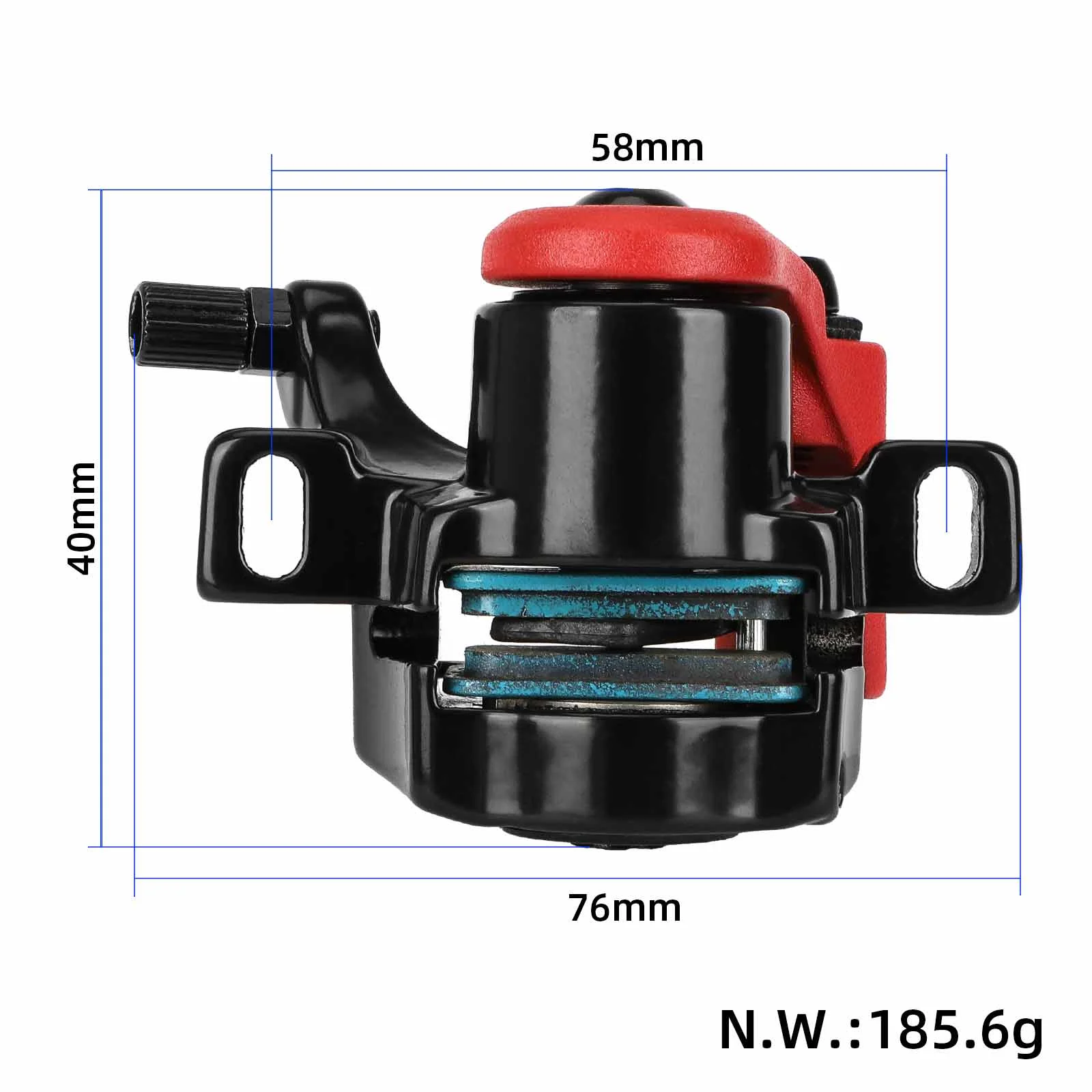 Etrier Frana cu Tragere Dubla Original Ninebot ZT3 / ZT3 Pro / P100S / P65 [5]