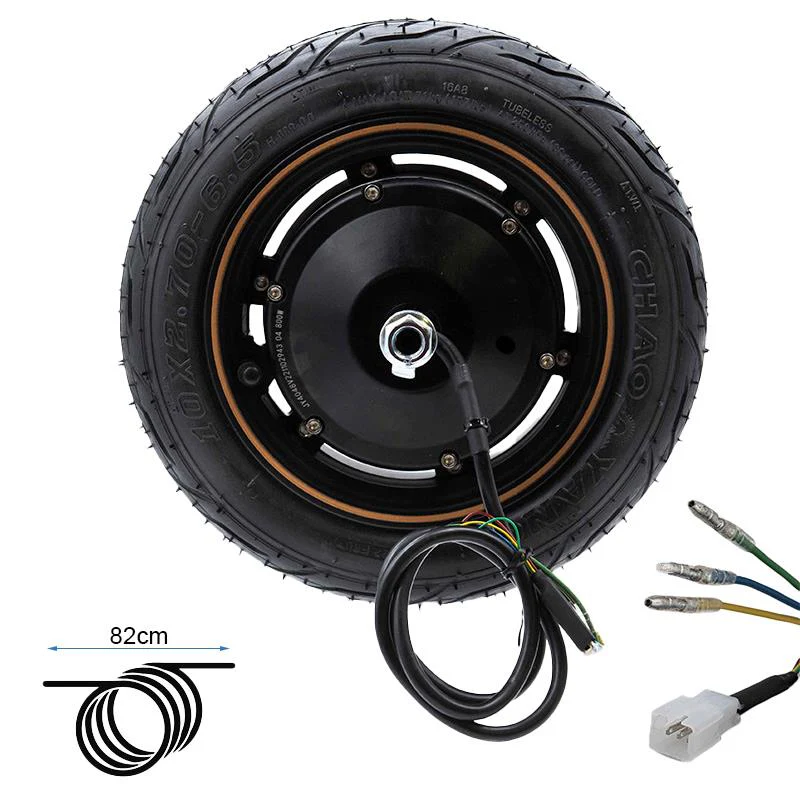 Motor Spate 48V 800W cu Anvelopă Tubeless și Jantă 6.5 Inch pentru Trotinetă Electrică [2]