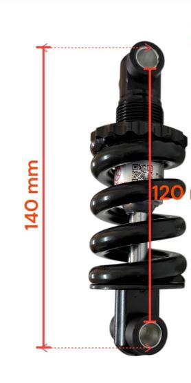 Amortizor / Suspensie (Față sau Spate) pentru Trotinetă Electrică KuKirin G2 Master – Hidraulică [1]