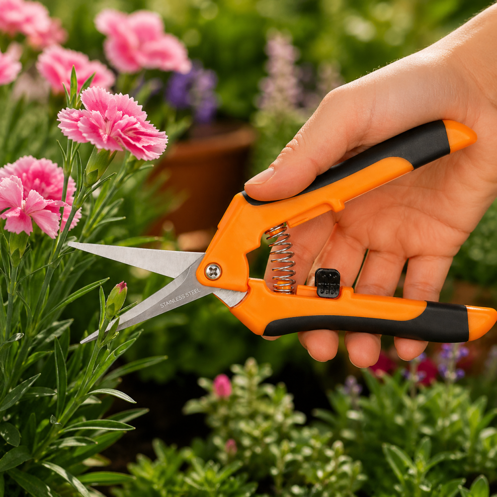 Foarfecă Grădină pentru Flori 16.5 cm Lamă Inox 3 mm [3]
