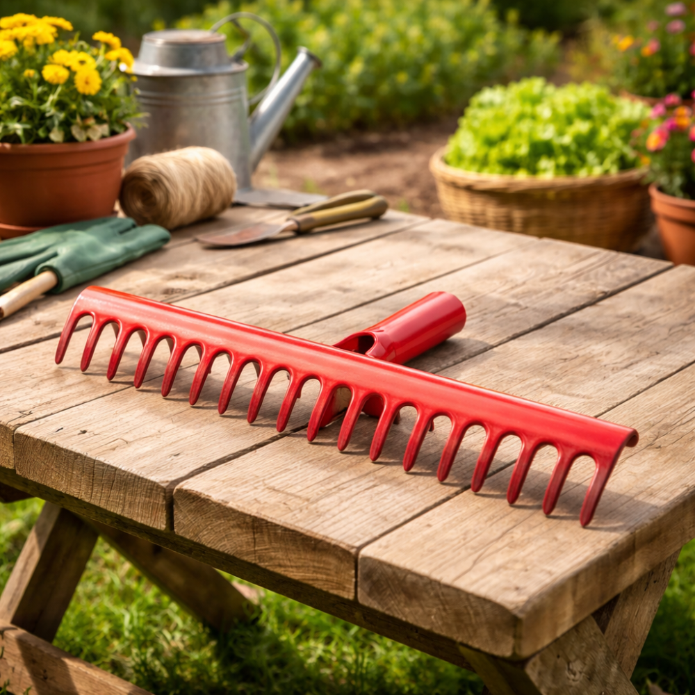 Greblă 16 Dinți pentru Întreținerea Grădinii [4]