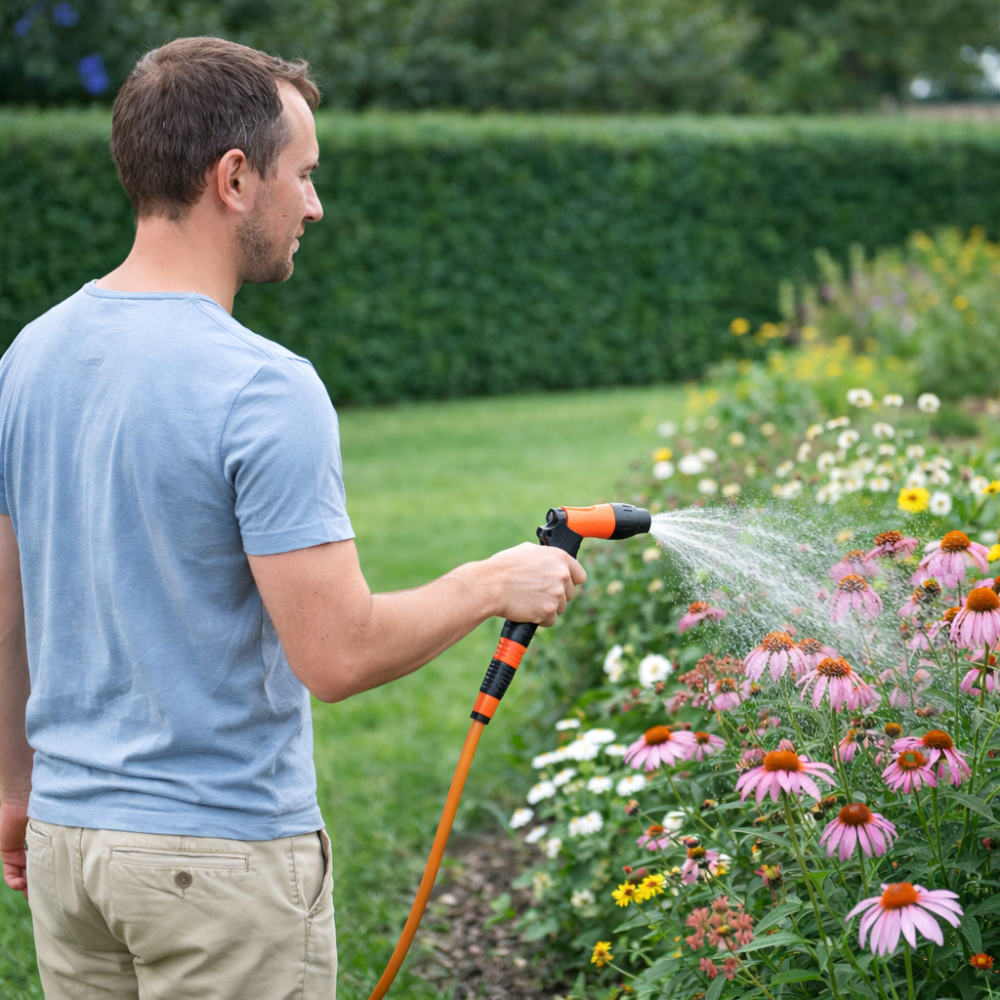 Pistol Tip Duză 1/2" cu Set Accesorii pentru Irigare [2]