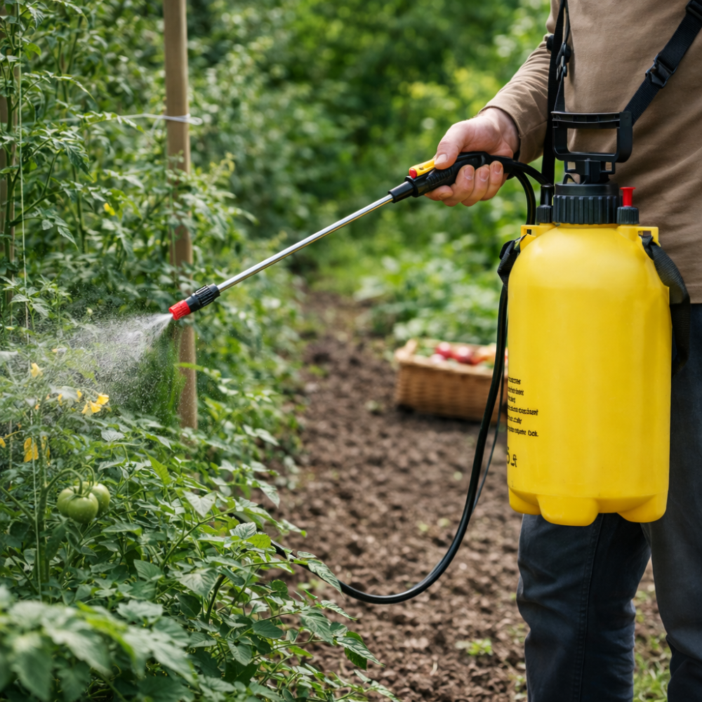 Pulverizator 5L KINGJET cu jet manual din plastic [2]