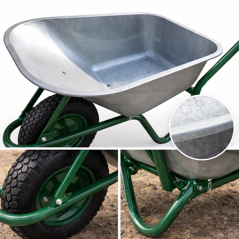 Roabă 100L Hasinto din Oțel Zincat [2]