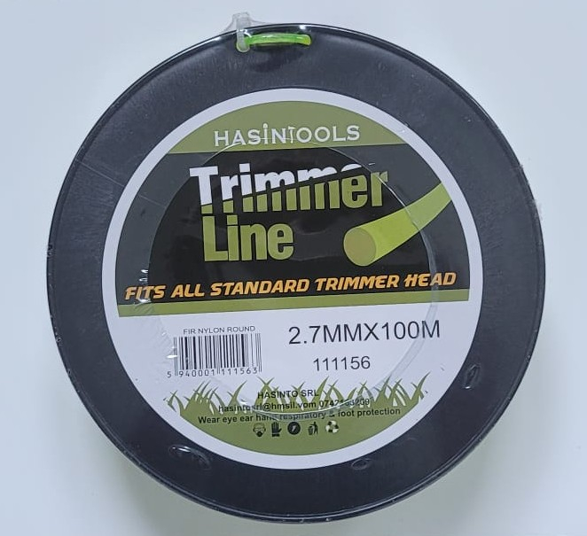 TAMBUR FIR NYLON ROTUND 2.7MMX100M [2]