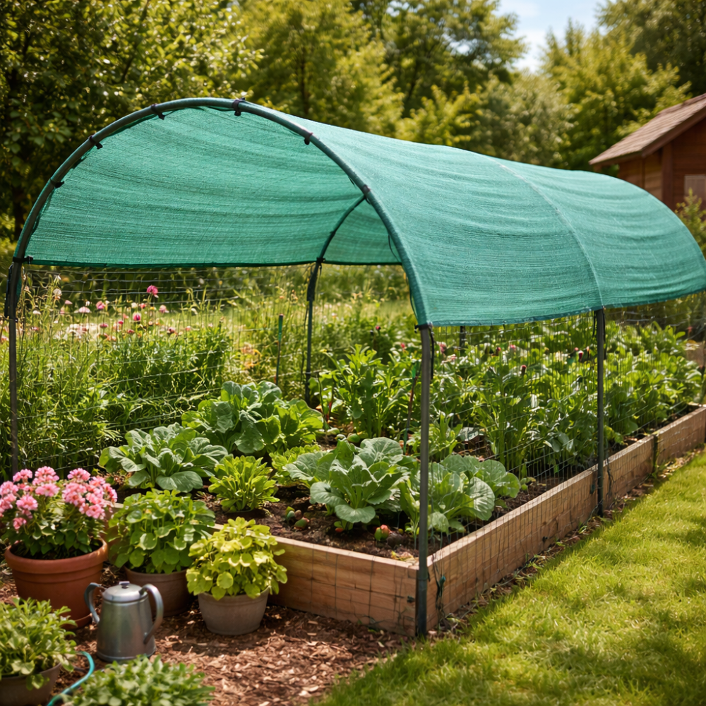 Țesătură de Umbrire Verde 80 g/m² 1.5x10 m pentru Umbrire [2]