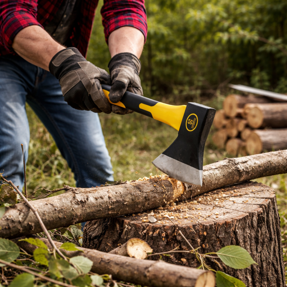 Topor 600 g cu Mâner din Fibră de Sticlă – Strend Pro, Ergonomic și Rezistent [2]