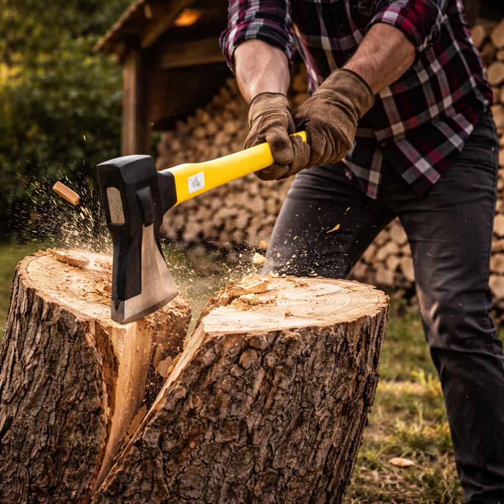 Topor cu Pană 2 kg cu Coadă din Fibră de Sticlă – Puternic și Precis [3]