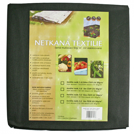 Prelate, Plase, Folii - FOLIE TEXTILA NEAGRA 1.6X10M 50G/M