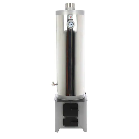 Cazane, Focari, Camini - ANSAMBLU BOILER INOX 90L CU USI TABLA FM-ELECTRIC