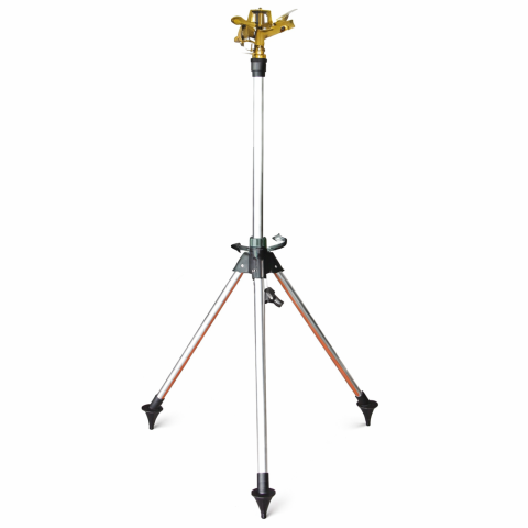 Accesorii de stropit - Aspersor Pulsator din Alamă cu Suport Telescopic 500–800 mm pentru Irigare