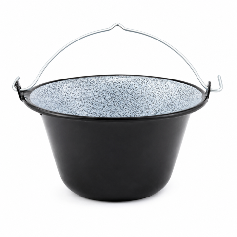 Picnic & Grill - Ceaun Emailat 16 L din Metal cu Interior Emailat