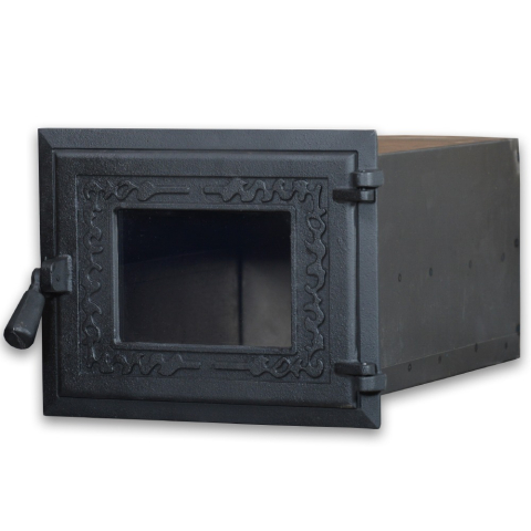 2. Sobe și Seminee - CUPTOR FONTA CU GEAM LR2