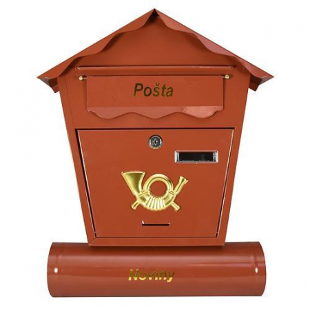 Accesorii curte - CUTIE POSTALA NESTOR MARO 450X370X100MM