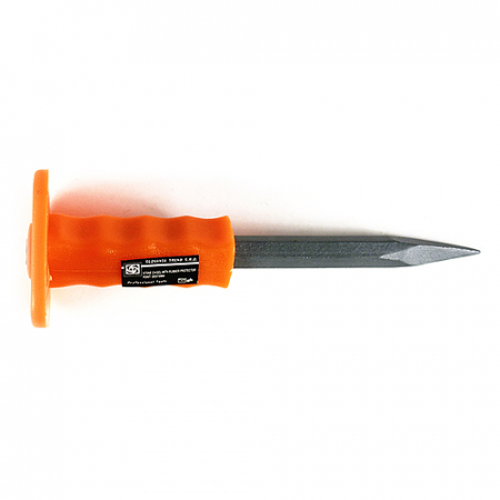Ciocane, Baroase, Dălți - DALTA ASCUTITA 250MM CU MANSON DE PROTECTIE