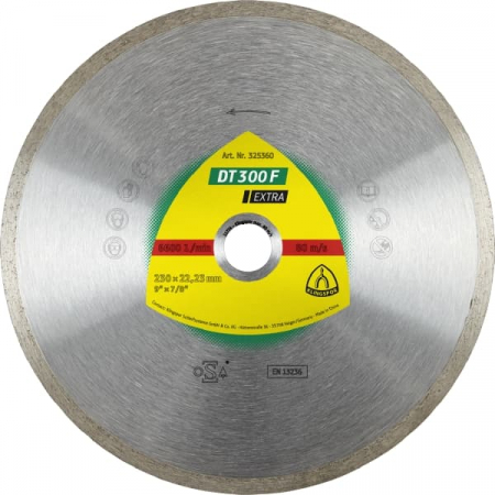 Scule lipit și debitat - DISC DIAM DE DEBIT 125X1.6X22.23MM 1.6X7MM CONT 325358 KLG