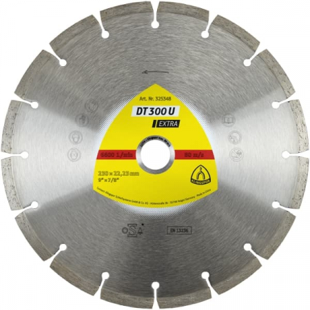 DISC DIAM DE DEBIT 125X1.6X22.23MM 36.4X1.6X7MM 9SEGM KLG [0]