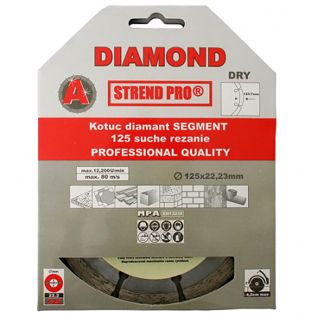 Scule lipit și debitat - DISC DIAMANTAT, SEG.115MM 20-521A