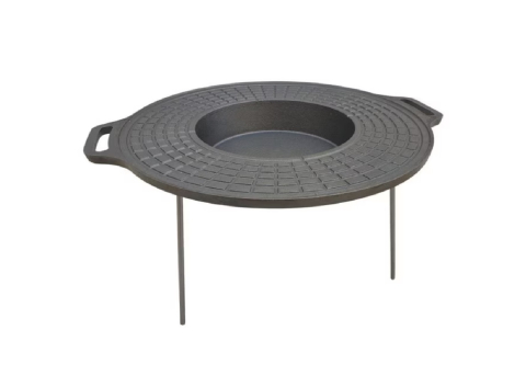 Disc Fontă cu Loc de Prăjire pentru Gătit în Aer Liber [4]