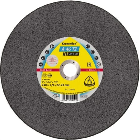 Scule lipit și debitat - DISCURI DEBITARE 230X1.9X22.23MM DREPT 224084 KLG