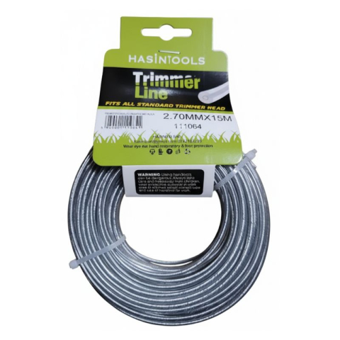 Coase, Seceri - Fir Motocoasă 2.70 mm x 15 m cu Inserție Metalică