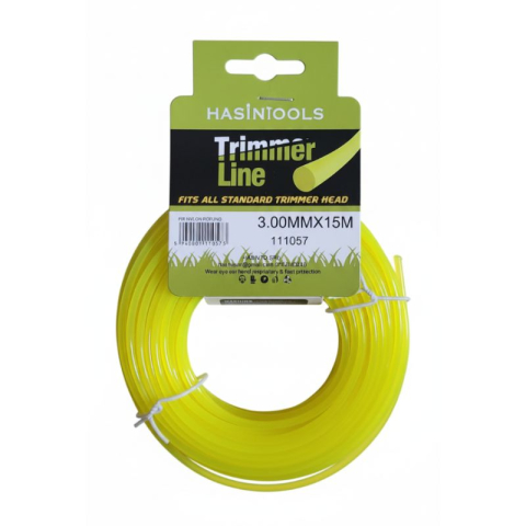 Coase, Seceri - Fir Nylon Rotund 3.00 mm x 15 m pentru Motocoasă