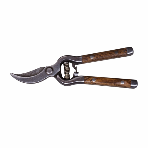 Scule de gradină - foarfeca-de-vie-maner-lemn-forjat-se740a-hasinto