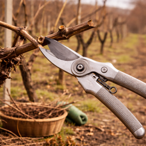 Foarfecă de Vie Forjată CORTEX 23 cm – Aluminiu [1]