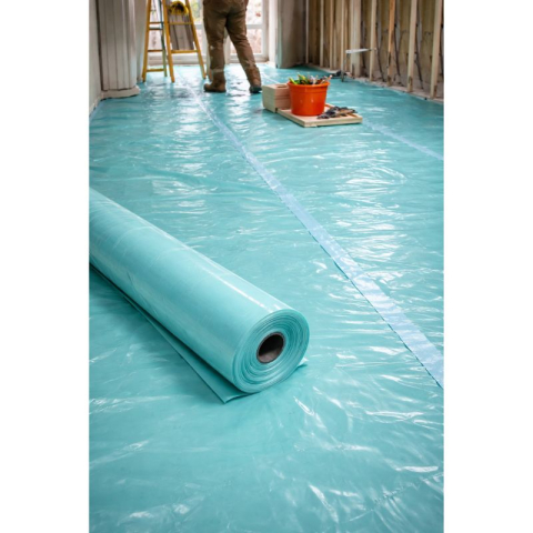 Folie Construcții din Polietilenă Reciclată pentru Protecție Șantier [3]