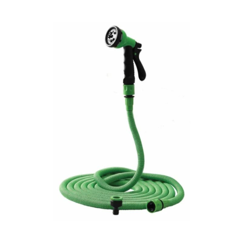 Furtune de gradina - Furtun Apă Extensibil 5–15 m cu Pistol 1/2"-3/4"