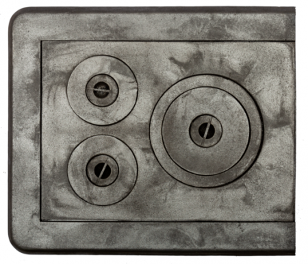 Uși, Plite și accesorii - GARNITURA CU 3 OCHIURI-MIC 610MMX520MM